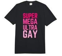 LGBTQ Super Mega Ultra Desfile del Orgullo Gay Divertido Lesbianas Comfort Colors Adult Heavyweight T-Shirt