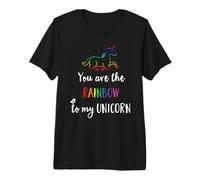LGBTQ You Are The Rainbow To My Unicorn LGBT Pride Month Camiseta Premium