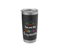 LGBTQ You Are The Rainbow To My Unicorn LGBT Pride Month Vaso térmico de acero inoxidable de doble pared
