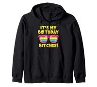 LGBTQI It's My Birthday Bitches Pride Rainbow Hombres Mujeres Sudadera con Capucha