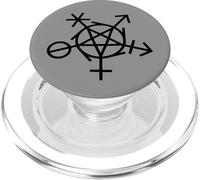 LGBTQI Símbolo Pagano de Inclusión Género Wicca PopSockets PopGrip para MagSafe