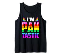 LGBTQI Soy Pantastic Pansexual Pan Orgullo Gay Orgullo Arco Iris Camiseta sin Mangas