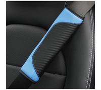 LGBWF Coche Seguridad Cinturón Almohadillas, para MG 4 Update 2025 Extraíble Protector Hombro Seat Belt Padding, Car Accessoires,A-Blue