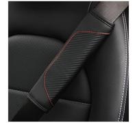 LGBWF Coche Seguridad Cinturón Almohadillas, para Renault Scenic E-Tech Electric SUV 2024 Extraíble Protector Hombro Seat Belt Padding, Car Accessoires,B-Black