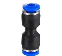 LgCiXli Juego de 40 conectores neumáticos de 4 mm, conectores neumáticos y acoplamiento rápido, conectores de manguera para automatización industrial, acoplamiento rápido sin fugas