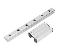 LGD8 Guía lineal de 300 mm Rail externo Diseño biaxial Bloque de deslizamiento de movimiento lineal de metal para equipos de semiconductores y ensamblaje de PCB Construcción de