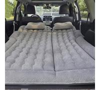 LGDONGFC Colchón Coche Hinchable para Skoda Superb Combi 2015-2019 2020 2021 2022 2023 2024, Plegable Colchon Coche Inflable Cama con Bomba de Aire y Almohadas para Camping Viajes,Grey