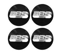 LGFDC 4 Piezas Adhesivo para Tapacubos Badge Pegatina para BBS 56MM 60MM 65MM 70MM 80MM, Centro de Rueda de Coche Cubierta de La Etiqueta Auto Pegatinas de Rueda,60MM-A