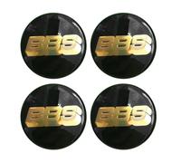 LGFDC 4 Piezas Adhesivo para Tapacubos Badge Pegatina para BBS 56MM 60MM 65MM 70MM 80MM, Centro de Rueda de Coche Cubierta de La Etiqueta Auto Pegatinas de Rueda,60MM-C