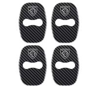 LGFDC 4 Piezas Protección Cubierta de Cerradura de Puerta de Coche para Peugeot 107 3-Door 2008-2012, Protectores de Cubierta de La Cerradura de Coche,B