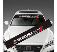 LGFDC Calcomanía para Parabrisas Delantero y Trasero de Coche para Suzuki Sx4 S-Cross 2014-2023, Etiqueta Engomada de La Ventana del Coche Banda Parasol