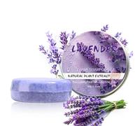 Lggzmm Barra de champú de arándanos para cabello fino, acondicionador sólido (Lavanda)