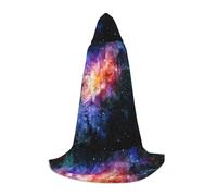 LGHDFYO Capa de Halloween de Galaxy In The Universe, capa con capucha, disfraz unisex para Halloween, carnavales y fiestas