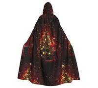 Lghdfyo Capa neutra con capucha para adultos, disfraz de Halloween y Navidad, vampiro, bruja, juego de rol
