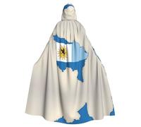 Lghdfyo Capa neutra con capucha para adultos, disfraz de Halloween y Navidad, vampiro, bruja, juego de rol