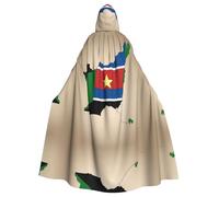 Lghdfyo Capa neutra con capucha para adultos, disfraz de Halloween y Navidad, vampiro, bruja, juego de rol