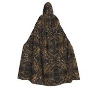 Lghdfyo Capa neutra con capucha para adultos, disfraz de Halloween y Navidad, vampiro, bruja, juego de rol
