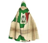 Lghdfyo Capa neutra con capucha para adultos, disfraz de Halloween y Navidad, vampiro, bruja, juego de rol