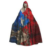 Lghdfyo Capa neutra con capucha para adultos, disfraz de Halloween y Navidad, vampiro, bruja, juego de rol