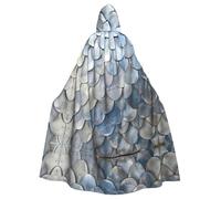 Lghdfyo Capa neutra con capucha para adultos, disfraz de Halloween y Navidad, vampiro, bruja, juego de rol