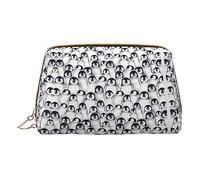 LGHDFYO Cute Penguins Sketch - Neceser de viaje, organizador de cosméticos portátil para mujeres, para llevar
