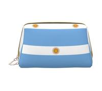 LGHDFYO Neceser de viaje con la bandera argentina, organizador portátil de cosméticos para mujeres, para llevar, Blanco, One Size