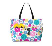 LGHHGY Bolsa de viaje de playa moderna con estampado de libélula de gran capacidad, ligera y duradera, perfecta para vacaciones y uso diario, Linda enfermera, Talla única