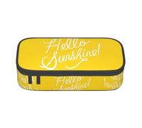 LGHHGY Estuche con estampado de caza volando salvaje, organizador de bolígrafos multiusos, bolsa de papelería portátil para escuela, oficina y viajes, Goodlooking Hello Sunshine, Talla única, Mochila
