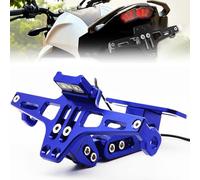 LGHUHL Portamatriculas Moto para Honda Grom MSX 125 MSX125, Ajustable Moto Soportes de Portamatriculas Porta Matriculas Soporte Matricula,Blue