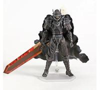 LGJFDL berserk SP-046 Figma 410 Guts Figureberserker Armor Ver. Figura de calavera repintada, modelo de estatua movible, modelo de 7 a 12 pulgadas (Figma410, 16,5 cm)