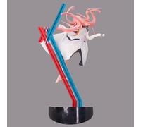 LGJFDL LGJFDLDarling in The Zero Two 1/7 - Estatua de Anime//Figura Chica Guapa Adulto/Modelo Coleccionable/Personaje Pintado 34 cm/13,4 Pulgadas