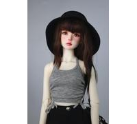 LGJFDL Ropa interior sin mangas para muñecas de 1/3 1/4, para accesorios de muñeca de 45 cm/60 cm (blanco, 1/3)