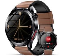 Lgnitek 2026 Nuevo ECG Reloj Inteligente Hombre con HRV/BMI/Tension Arterial, 1.43“ AMOLED Smartwatch con 24H Pulsómetro SpO2 Temperatura Corporal Monitor de Sueño, Pulsera Actividad para Android iOS
