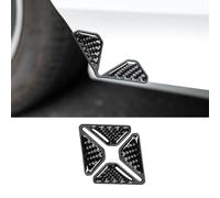LGPBHSH Compatible con Cadillac XT4 XT5 XT6 GT4, 2 Piezas Protección de Esquinas para Coche, Prueba de Arañazos Anticolisión para Puerta de Coche Ángulo,Black