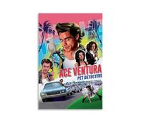 LGQSCWZP Ace Ventura Pet Detective Classic Famous Movie And Great TV Series - Lienzo decorativo para pared, pintura decorativa para dormitorio, 20 x 30 cm, estilo sin marco