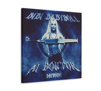LGQSCWZP Bibi Babydoll - Póster decorativo para álbum de música de cantante y cantante increíble, póster decorativo para pared, 30 x 30 cm, estilo marco