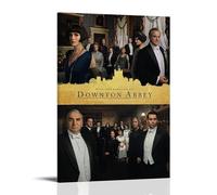 LGQSCWZP Downton Abbey - Póster decorativo para pared, diseño clásico de película famosa y gran serie de televisión, 40 x 60 cm, estilo marco