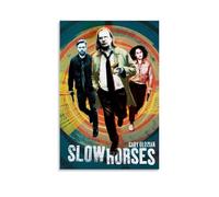 LGQSCWZP Lienzo decorativo para pared, diseño de caballos lentos, película famosa y espléndida serie de televisión, póster decorativo para dormitorio, 30 x 45 cm, estilo sin marco