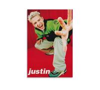 LGQSCWZP Póster decorativo de Justin Timberlake con banda popular y cantante increíble, portada de álbum de música, arte de pared, pintura decorativa para dormitorio, 20 x 30 cm, estilo sin marco