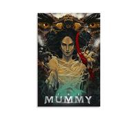 LGQSCWZP Póster decorativo de la serie de televisión The Mummy Classic Famous Movie And Splendid TV Series para pared, pintura decorativa para dormitorio, 60 x 90 cm, estilo sin marco