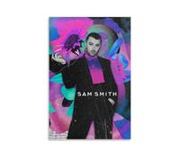 LGQSCWZP SAM SMITH - Póster decorativo para pared de álbum de música de cantante y cantante increíble, póster decorativo para dormitorio, 60 x 90 cm, estilo sin marco