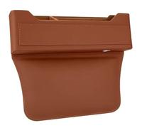 LGTYFVS Organizador de Hueco de Asiento para Volvo V50 2004-2012, Relleno para Hueco de Asiento Caja de Almacenamiento para Coche Multifunción,Orange
