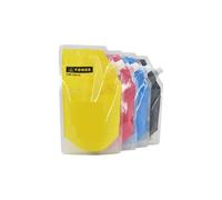 LgvzOcs 4kg 1 Paquete Compatible con el Bulto de la Tinta del Polvo de tóner de IL Nical76 GStore 58 C-EXV55 Compatible(CMYK)