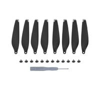 LGvzOCset Hélices de liberación rápida de Poco Ruido, 8 Uds., compatibles con 3 Pro Drone(Silver Tip)