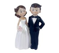 LGWJHCY Decoración para tarta de pareja de novios, figuras de novio de novios, románticas tortas de amor con ramo de novia para cumpleaños, boda, día de San Valentín, decoración del coche