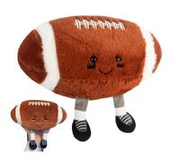 LGWJHCY Juguete de peluche de rugby, cojín de rugby, suave y esponjoso, muñeca de peluche de dibujos animados, regalo para amantes del rugby y niños niñas