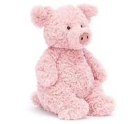 LGWJHCY Muñeca de peluche Pink Pig, bonita figura de peluche de dibujos animados, compañero de peluche ultrasuave, peluche decorativo para el hogar y el coche
