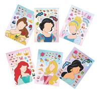 LGWJHCY Pegatinas de dibujos animados, P-rincess DIY Stickers Children's Sticker Set, Make a FaceStickers, DIY Face Match Stickers Crafts, Create Your Own Cartoon for Children Baby Decoration for