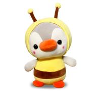 LGWJHCY Pinguino Peluche Muñeca, Pingüino Abejas Lindo Muñeco Juguete de Peluche, Abeja Regalo Peluches, Decoración de Cumpleaños para Niño