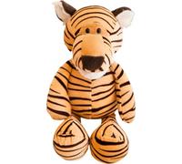 LGWJHCY Tigre Plush Toy, 25 cm Tiger Soft Doll, Tiger Birthday Soft Toy, Tiger Doll Toy 3D Throw Pillow Pillow Cartoon Toy, Plush Creative Birthday Gifts for Children